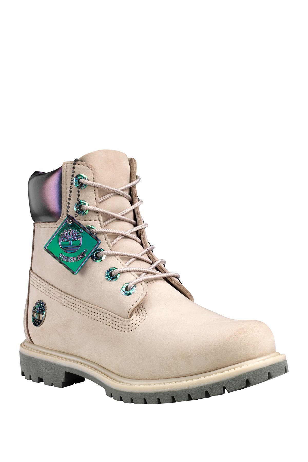 iridescent timberland boots