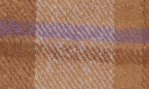 Envogue Fall In Love Plaid Throw Blanket In Sand