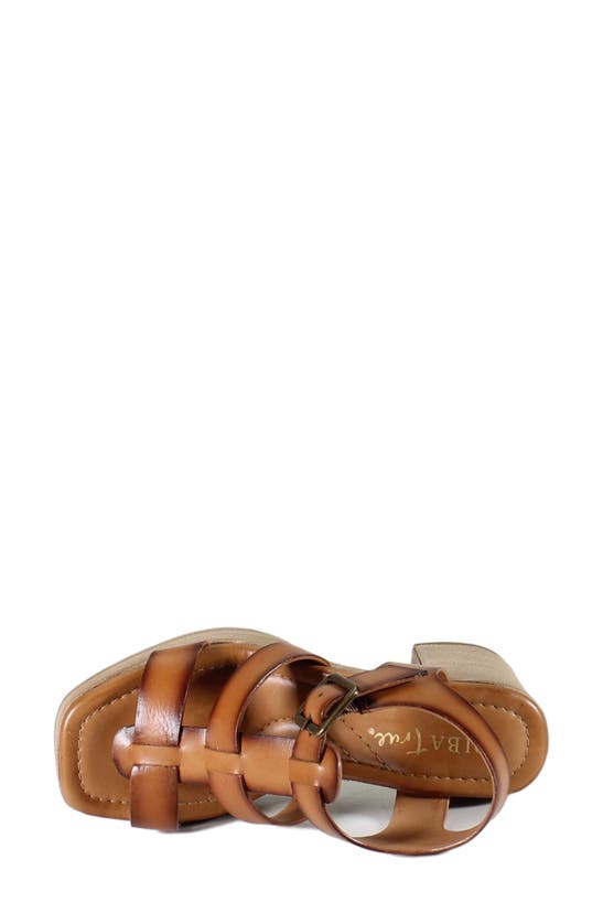 Shop Diba True Angel Food Fisherman Sandal In Cognac