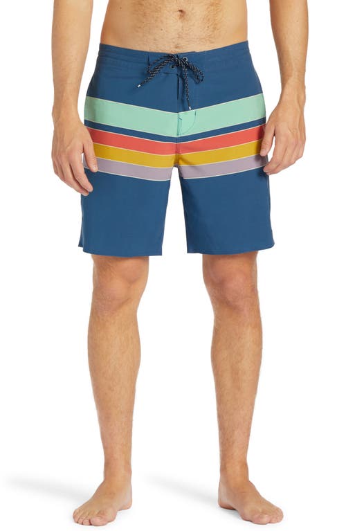 Billabong Spinner Lo Tide Board Shorts Dark Blue at Nordstrom,