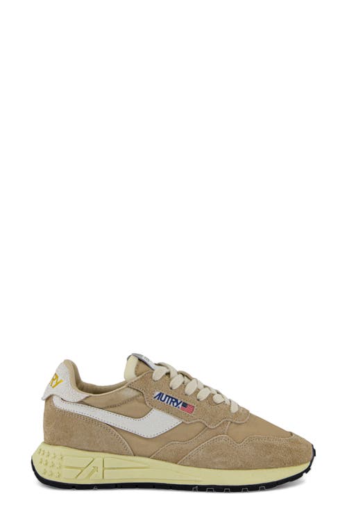 Autry Reelwind Low Sneaker In Nylon/ White