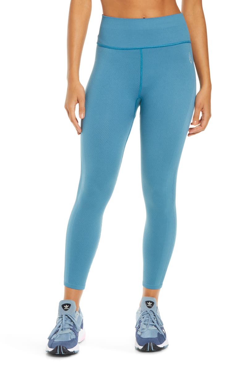 FREE PEOPLE FP MOVEMENT Free Throw High Waist Leggings, Main, color, COASTLINE