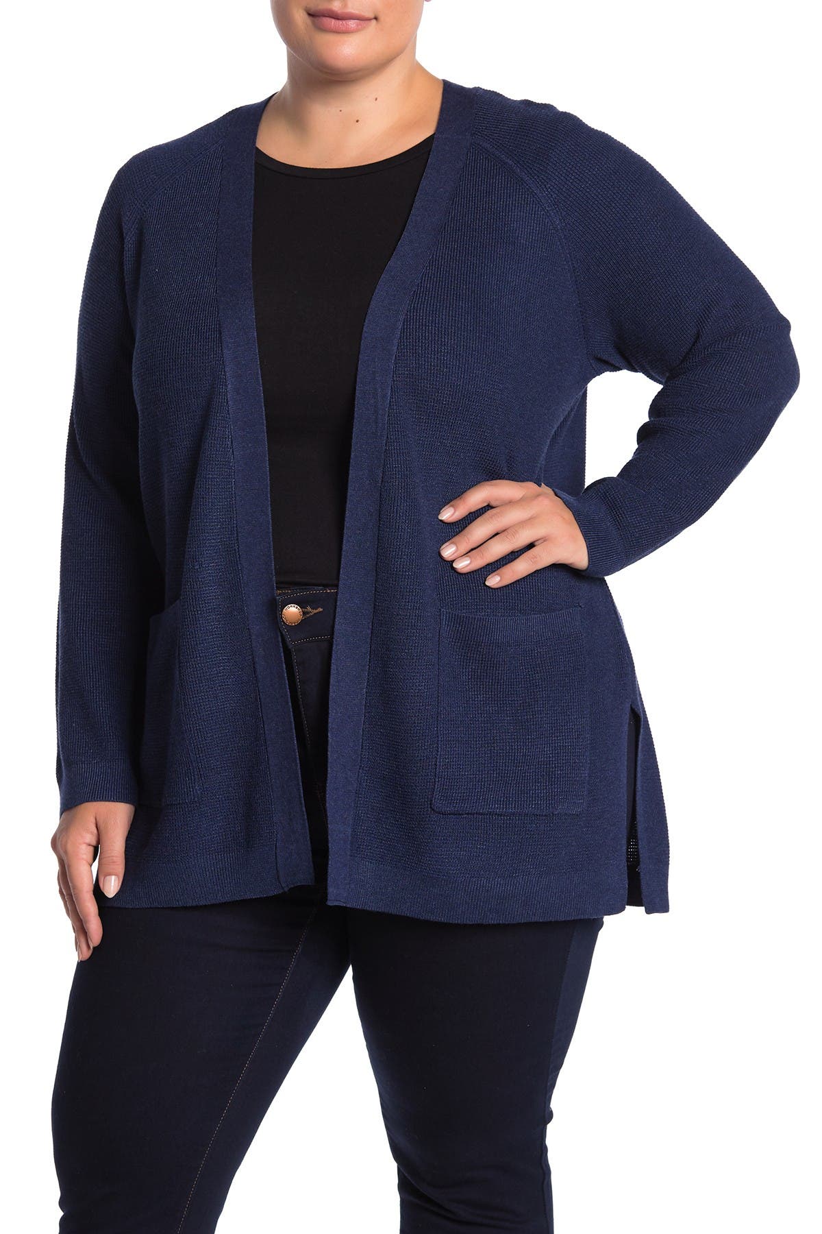 open front cardigan