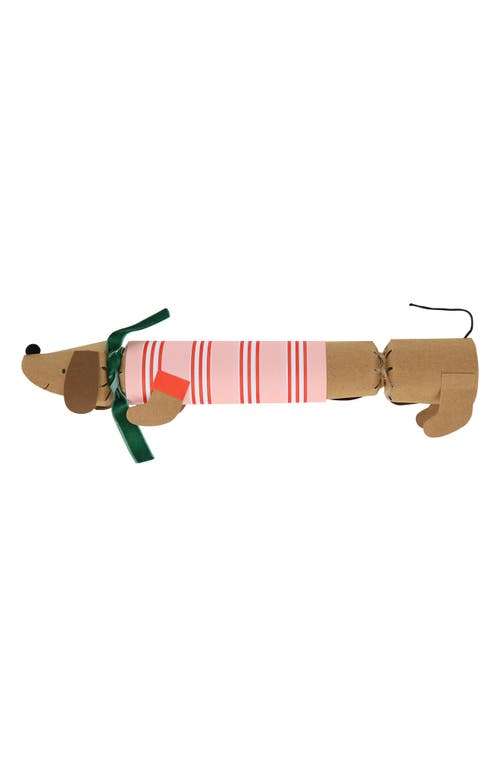 Shop Meri Meri 6-pack Sausage Dog Christmas Crackers