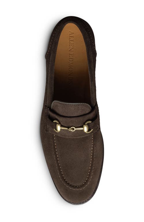 Shop Allen Edmonds Randolph Bit Loafer In Chocolate