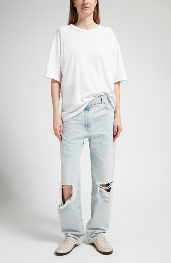 Shop The Row Steven Oversize Cotton T-shirt In White
