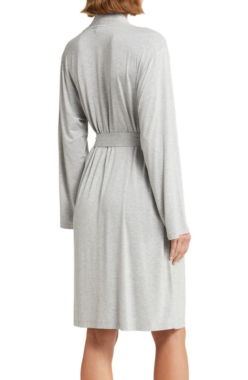 Shop Barefoot Dreams ® Tie Waist Jersey Robe In He Gray