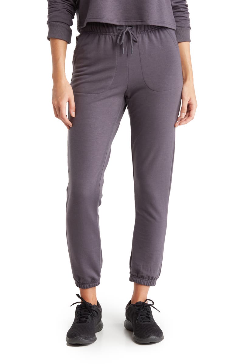 90 DEGREE BY REFLEX Terry Brushed Knit Joggers | Nordstromrack
