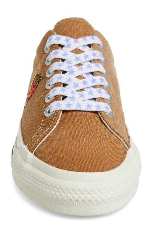 Shop Sky High Farm Workwear X Converse Gender Inclusive Perennial Logo Low Top Sneaker In Beige