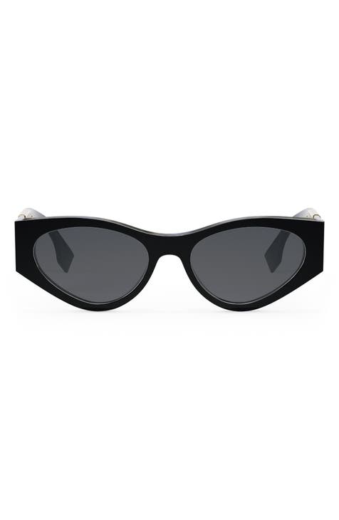 Fendi, Accessories, Fendi Logo Cat Eye Sunglasses
