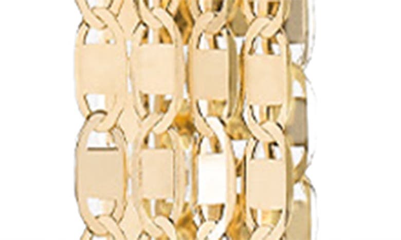 Shop Lana Malibu Front/back Earrings In Yellow Gold