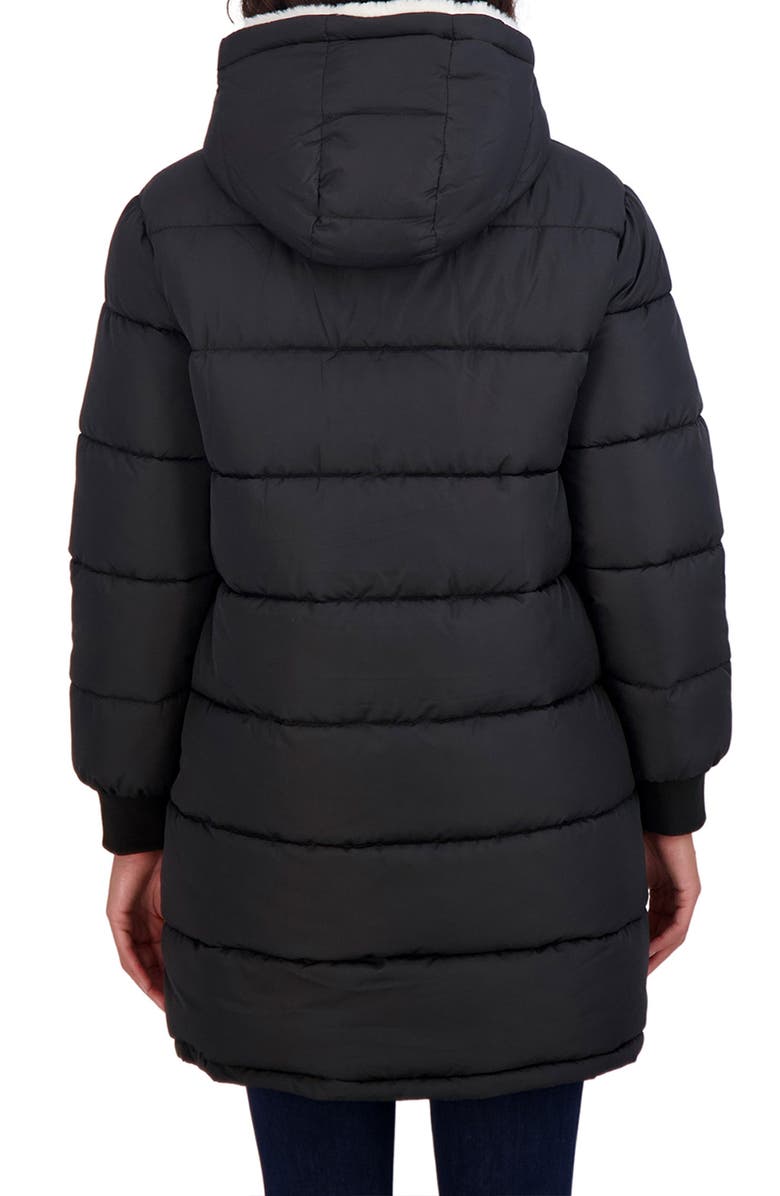 Sebby Faux Fur Lined Puffer Coat | Nordstromrack