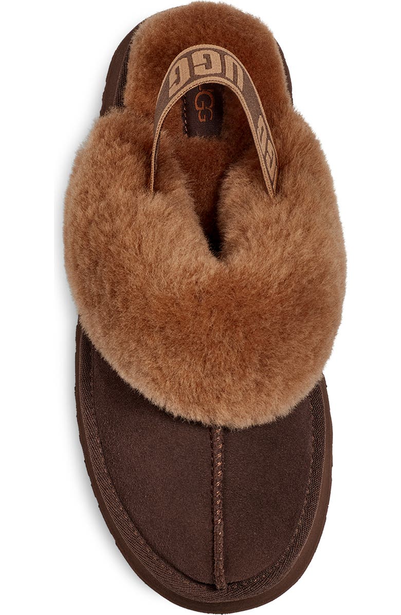 UGG<sup>®</sup> Funkette Genuine Shearling Slipper, Alternate, color,