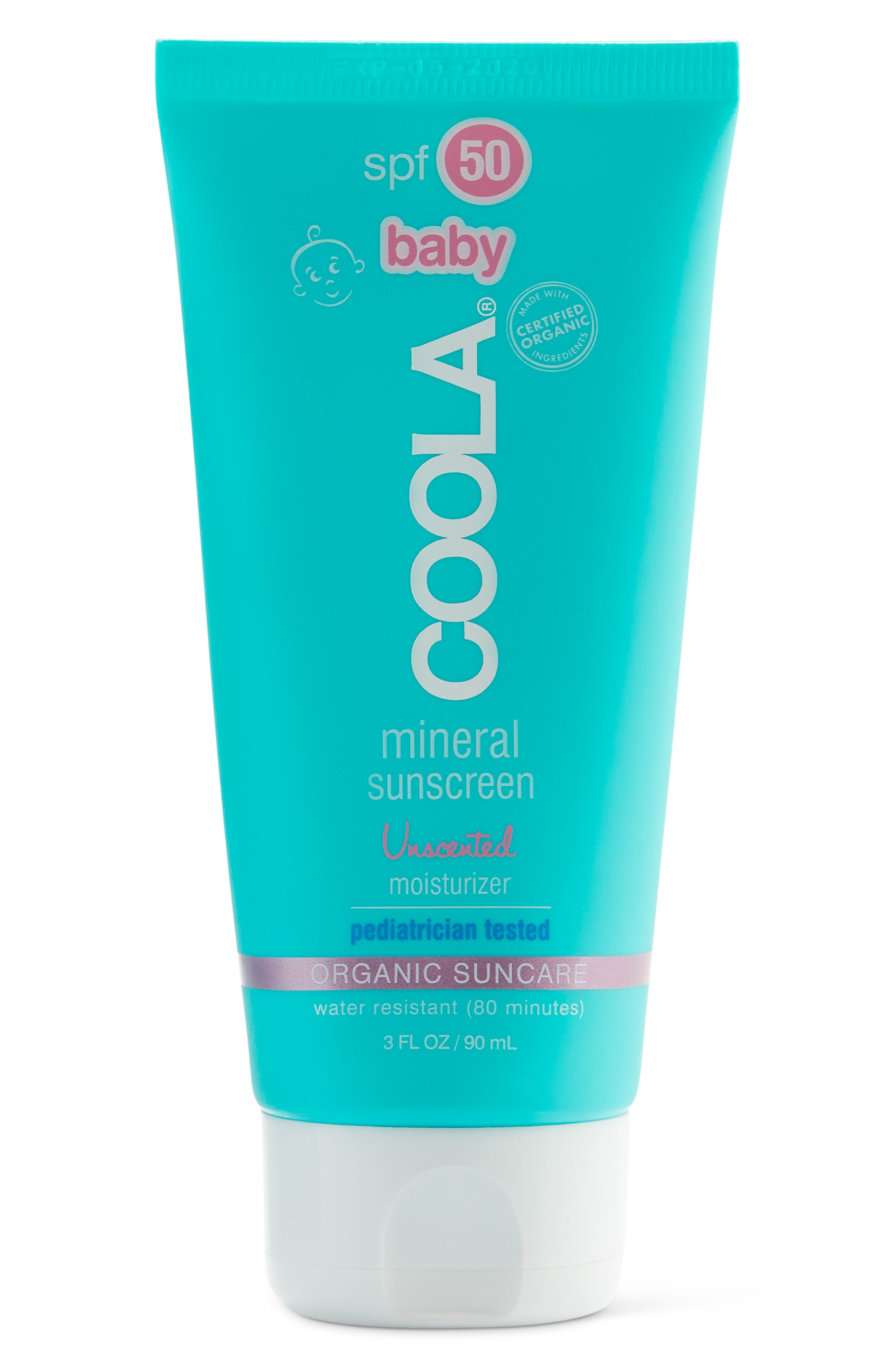 UPC 853319002094 product image for Coola Suncare Unscented Baby Mineral Moisturizer Spf 50 Sunscreen, Size 3 oz | upcitemdb.com