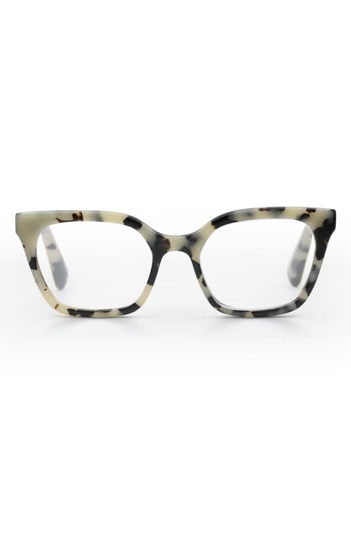 Shop Eyebobs Overlook 51mm Cat Eye Reading Glasses In Vanilla Chop