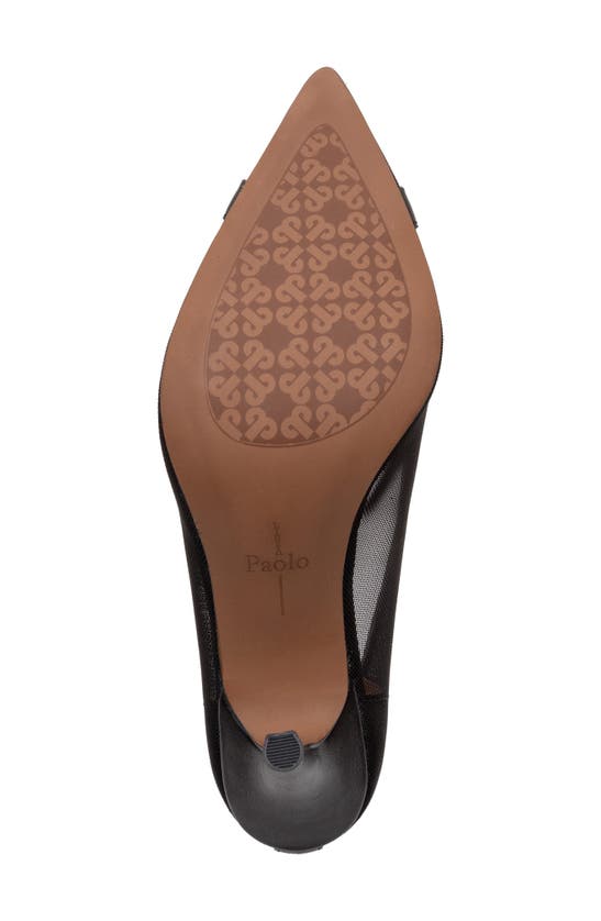 Linea Paolo Persia Pointed Toe Pump In Black