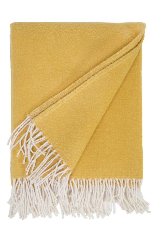 POM POM AT HOME BILLIE FRINGE COTTON THROW BLANKET