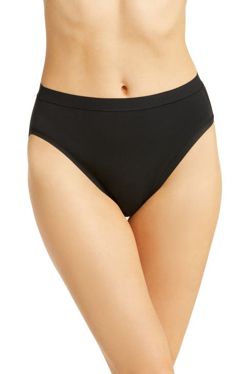 Honeydew Black Panties Womens Size Small 2-Pack Brief Ribbed Thick  Underwear NEW