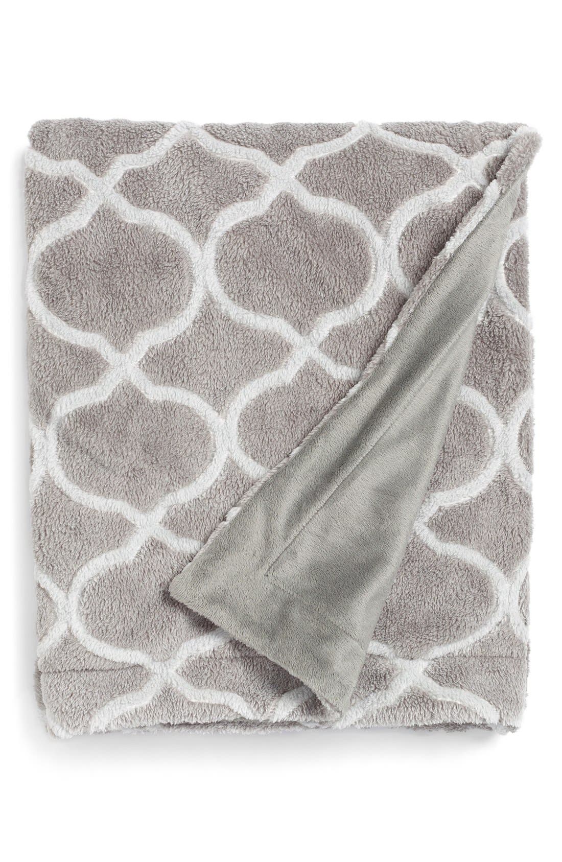 Nordstrom at Home 'Trellis' Plush Throw Nordstrom