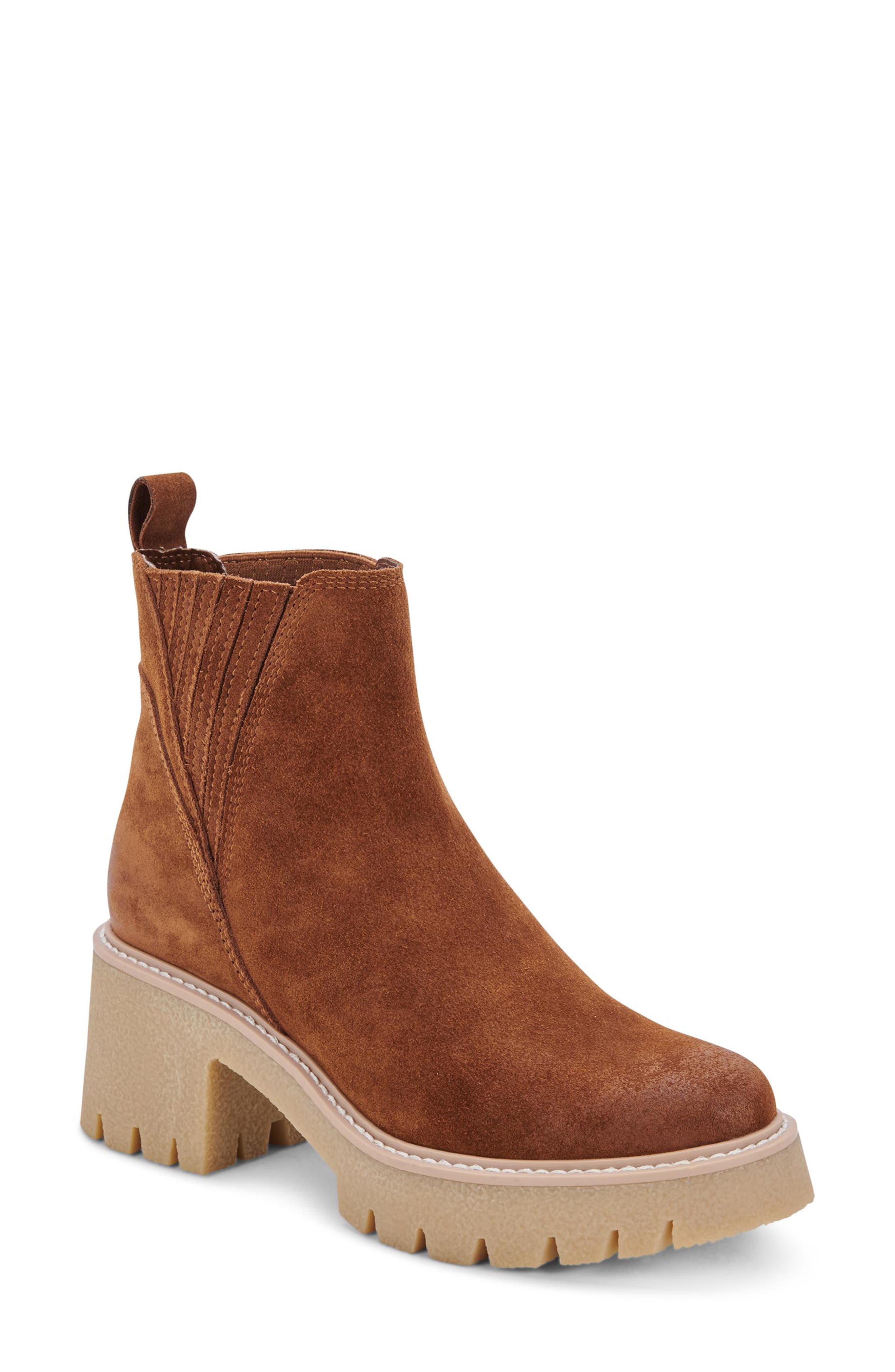 nordstrom brown ankle boots