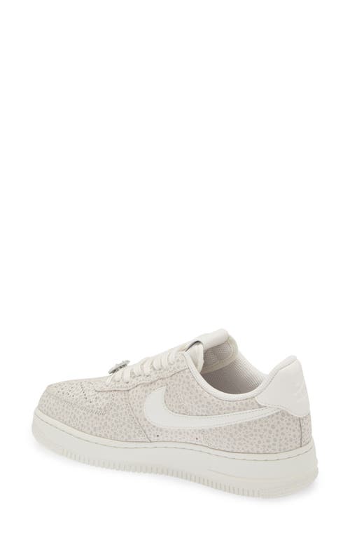 Shop Nike Air Force 1 Low Safari Basketball Sneaker In Phantom/metallic Silver/sail