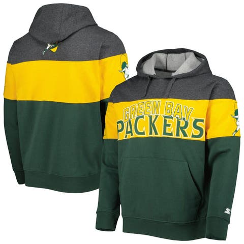 Outerstuff Packers Pre-School Covert Pullover Hoodie 5 6 Green & Gold