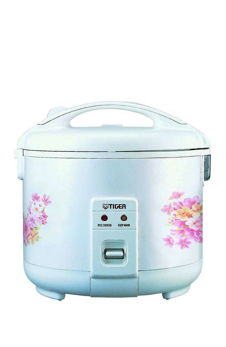 TIGER JNP1800 10Cup (Uncooked) Rice Cooker and Warmer, Floral