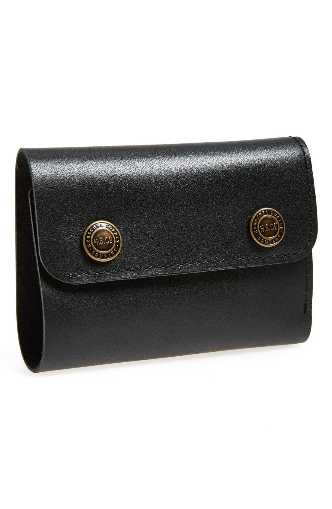 Herschel Supply Co. 'Spencer' Leather Biker Wallet Nordstrom