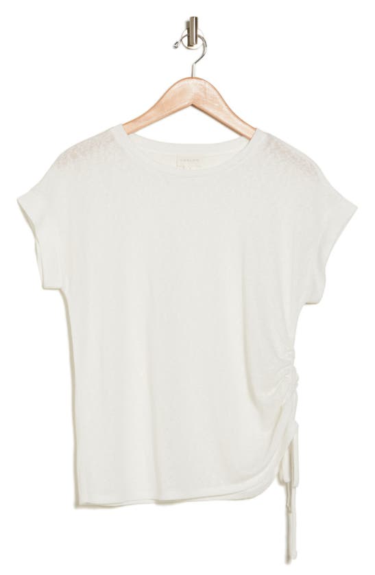 Shop Caslon ® Drawstring T-shirt In White