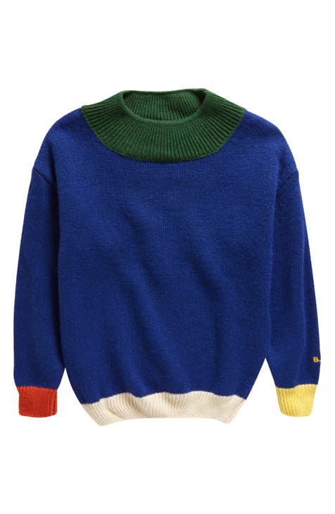 Kids' Colorblock Pullover Sweater (Toddler & Little Kid)