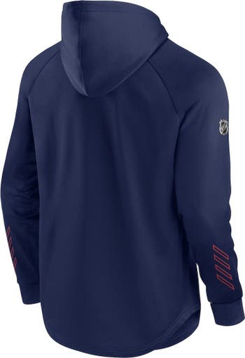 Men's Fanatics Branded Navy Washington Capitals Authentic Pro Locker Room  Long Sleeve T-Shirt
