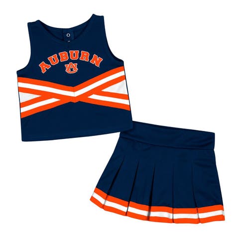 Pets First College Auburn Tigers Cheerleader, 3 Sizes Pet Dress