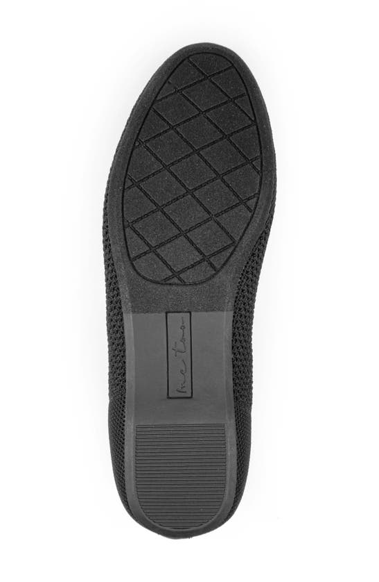 Shop Me Too Bevin Knit Skimmer Flat In Black