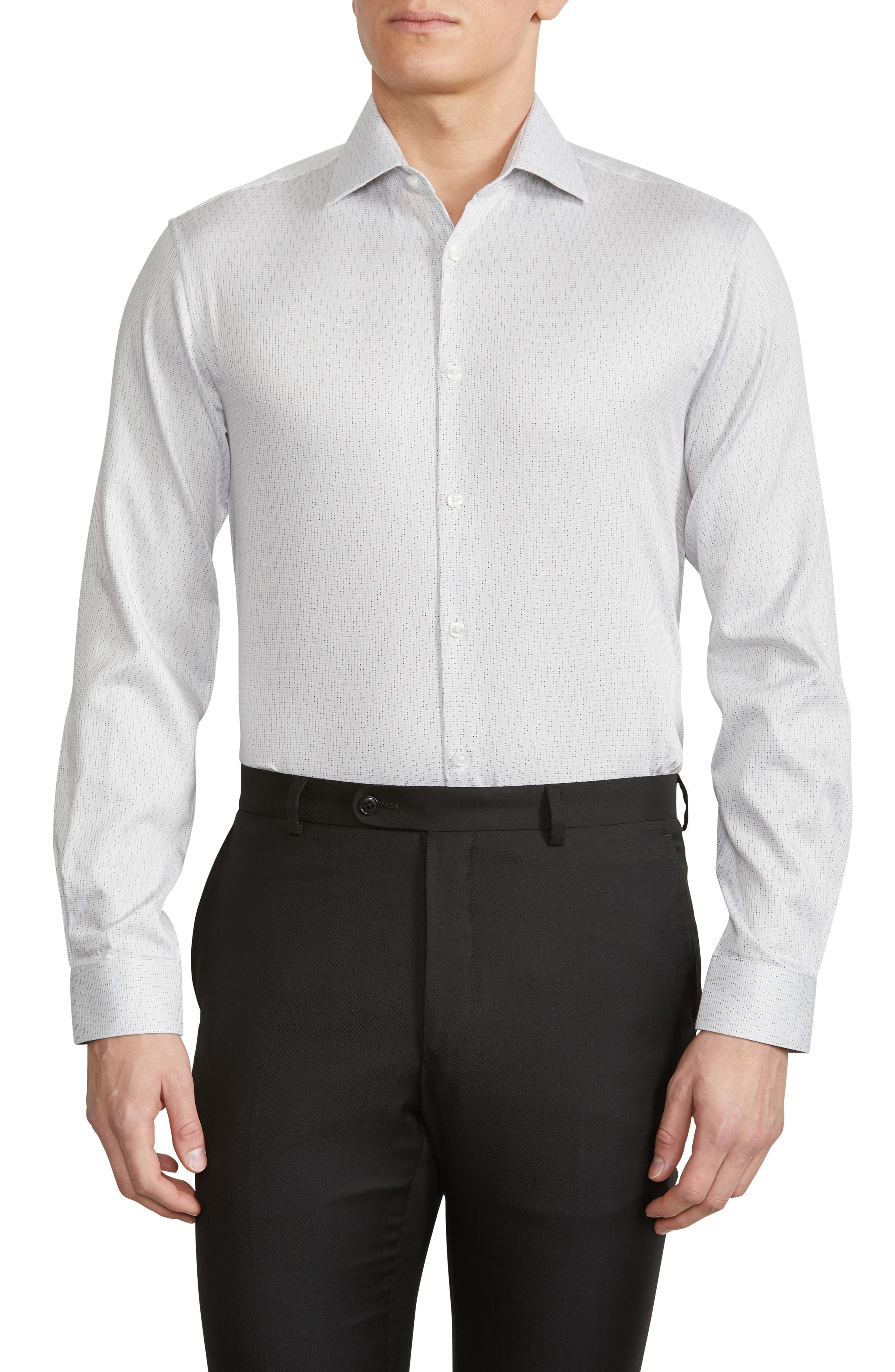 john varvatos white dress shirt