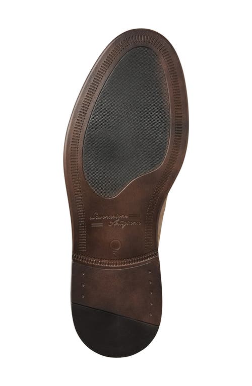 Bruno Magli Dorzano Penny Loafer In Taupe Suede