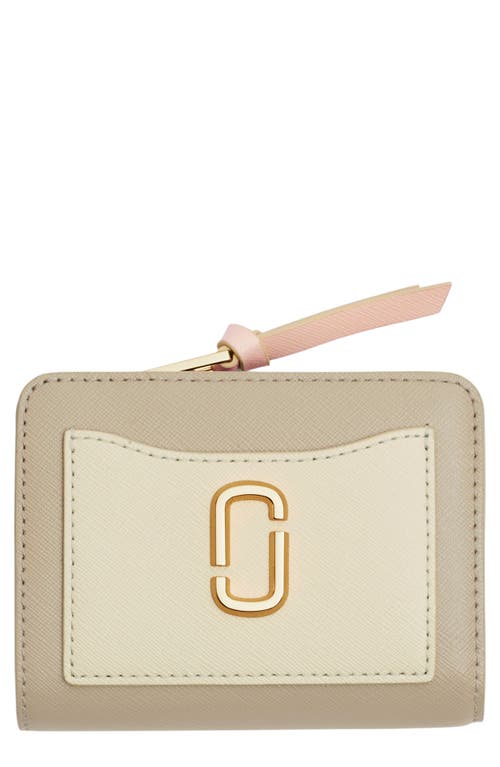 Marc Jacobs J Marc Mini Compact Wallet in Khaki Multi at Nordstrom