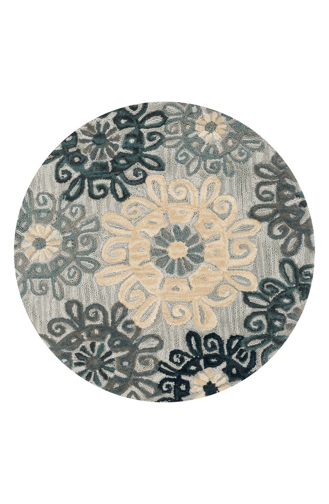 Loloi 'Gabriela' Hand Hooked Round Area Rug Nordstrom