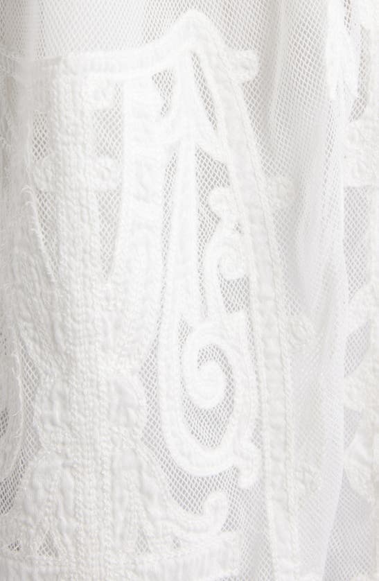 Shop Isabel Marant Victoria Guipure Lace Trim Camisole In White