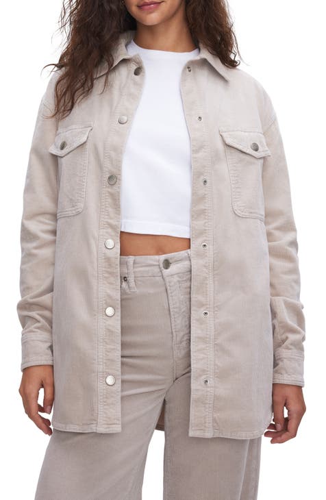 Women's Beige Shirt Jackets | Nordstrom