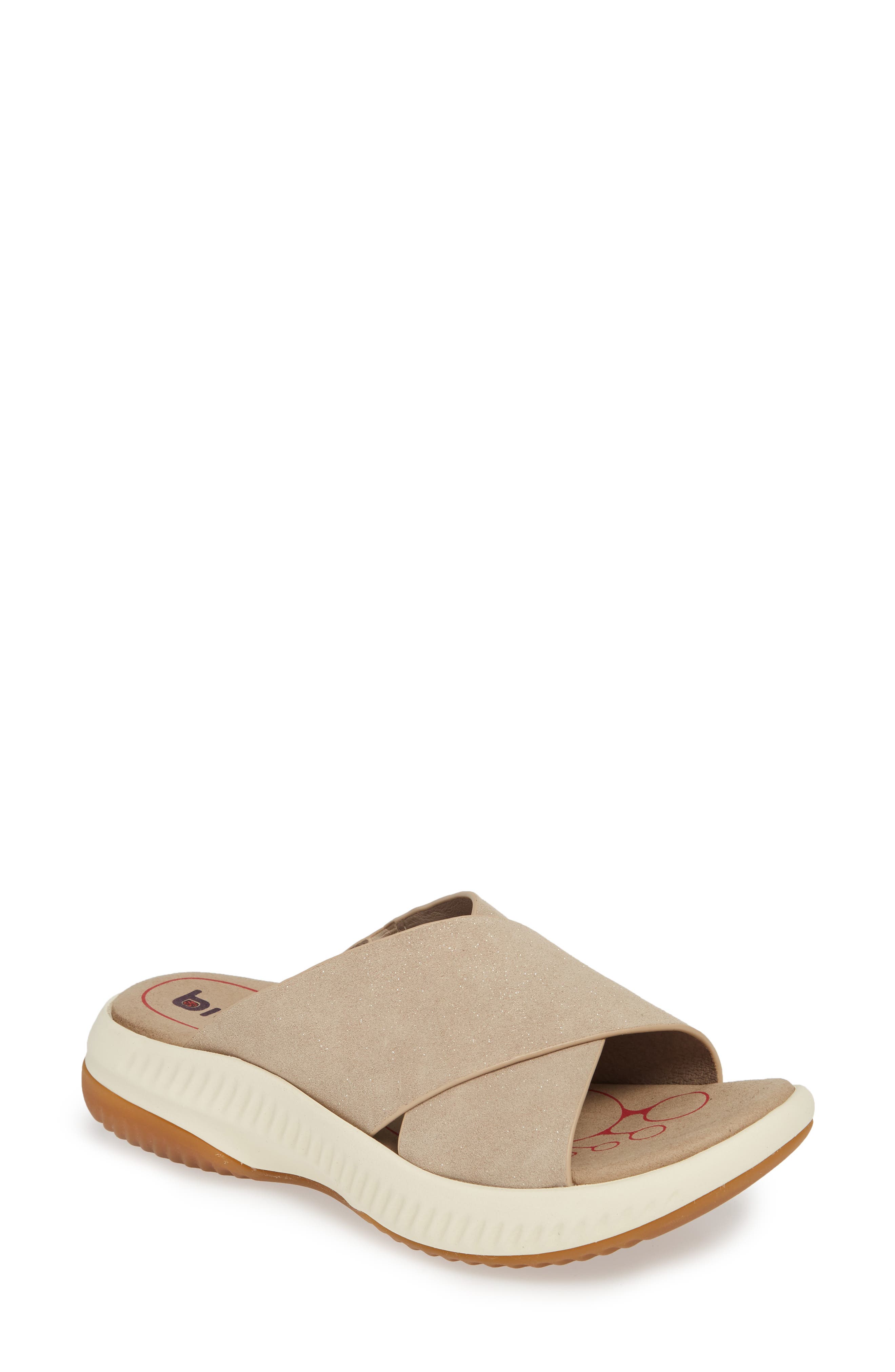 Bionica Ambridge Slide Sandal, Grey