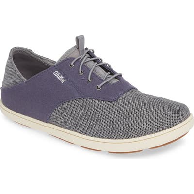 Olukai Nohea Moku Sneaker- Grey