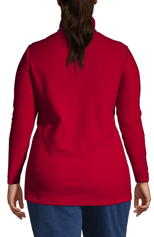 LANDS' END LANDS' END ANYWEATHER FLEECE QUARTER ZIP PULLOVER