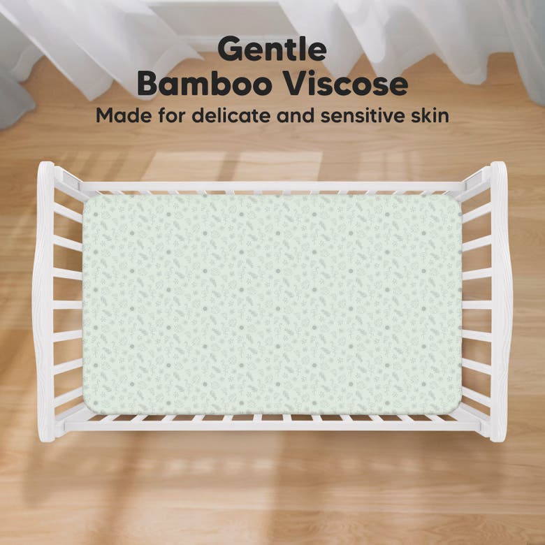 Keababies Isla Fitted Crib Sheets In Tropic Oasis
