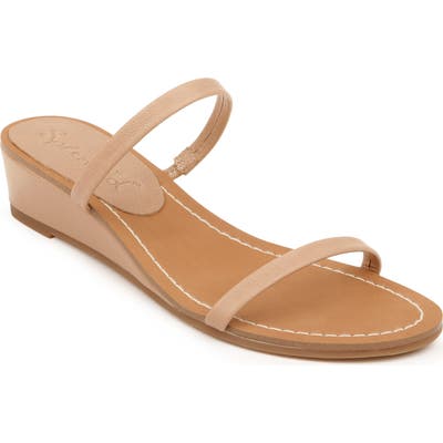 Splendid Melanie Wedge Slide Sandal, Beige