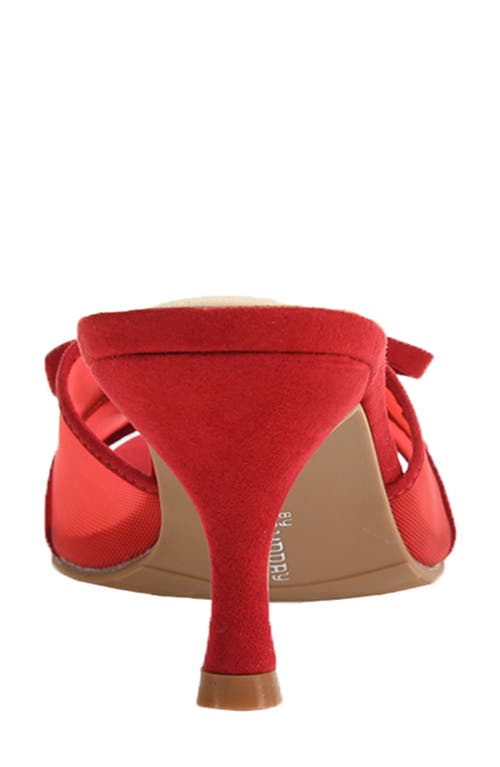 Cl By Laundry Jump Up Mesh Sandal In Red
