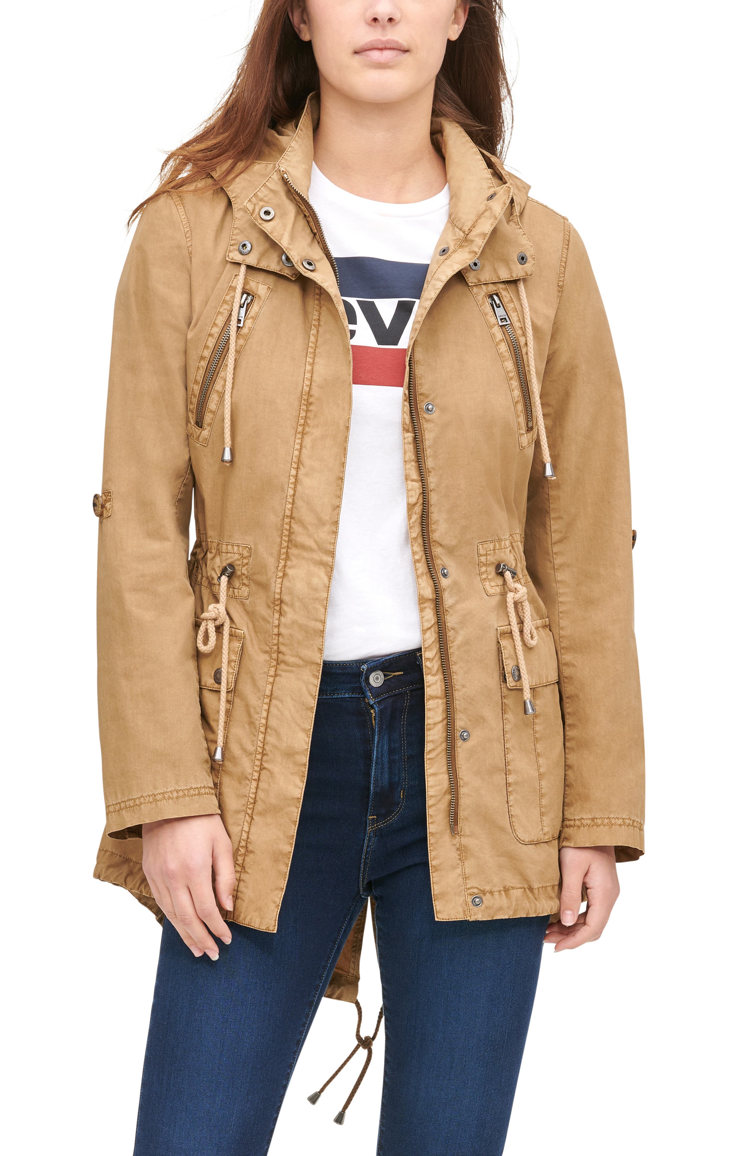hooded utility vest