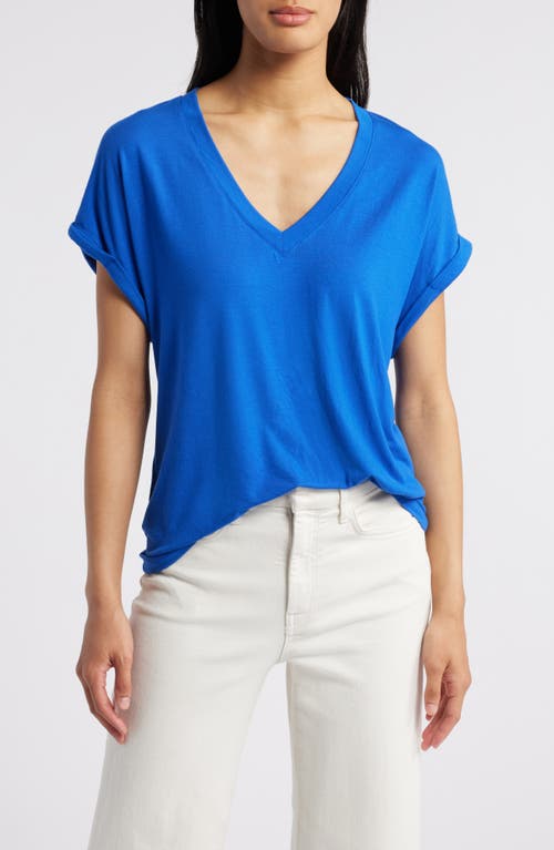 Shop Tommy Bahama Kauai V-neck T-shirt In Cobalt Haze