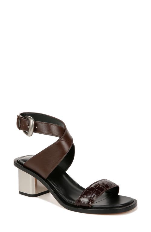 Vince Dalia Block Heel Sandal in Cacaobrown at Nordstrom, Size 8.5