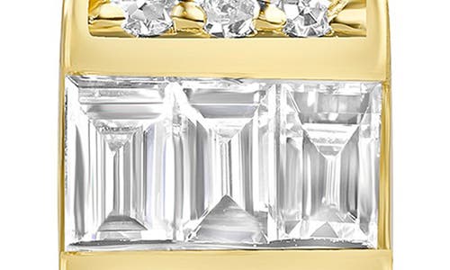 Ron Hami Rectangular Diamond Stud Earrings In 14k Yg