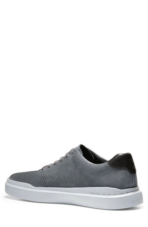 Cole Haan Grandpro Rally Sneaker In Grey Pinstripe